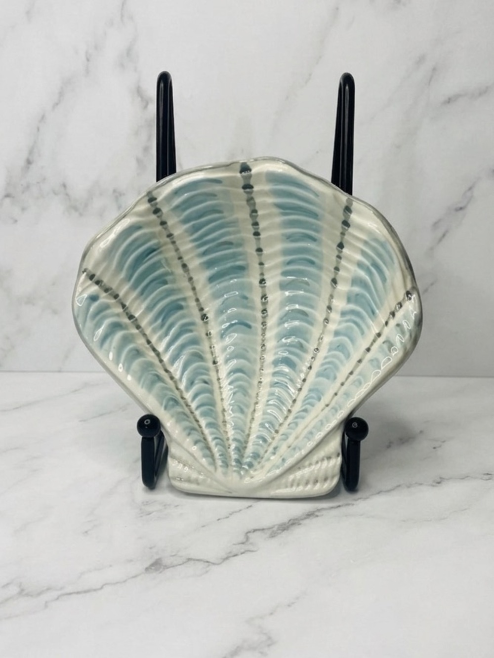 Mud Pie Seashell Tidbit Bowl New